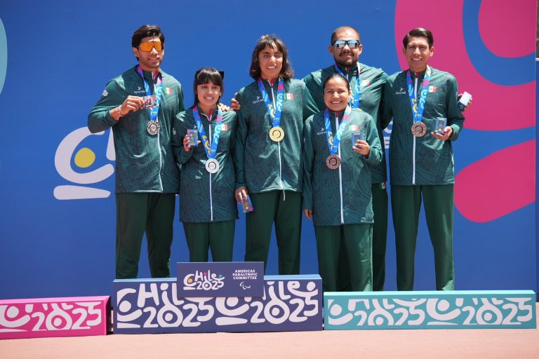 México brilla con 33 medallas en los Parapanamericanos Juveniles Chile 2025