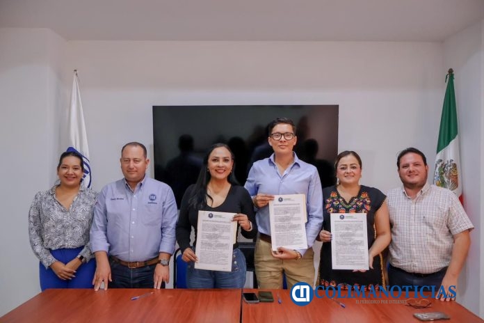 PAN Colima firma convenio de cooperación con la Fundación Jalisco