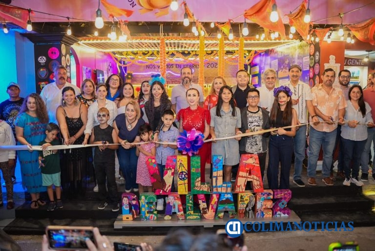 ‎‎Inaugura Tey el stand de Villa ‎de Álvarez en la Feria de Colima