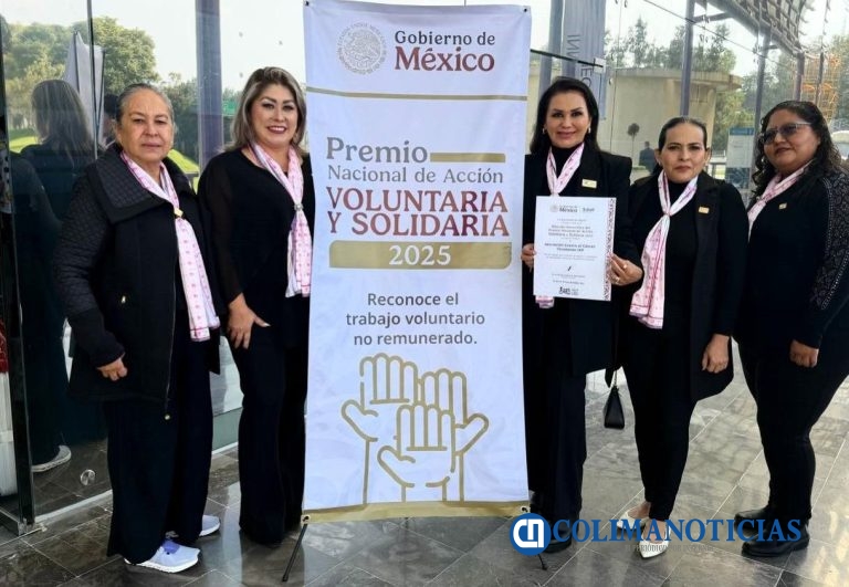 Reconocen a nivel nacional a la Asociación Contra el Cáncer Tecomense por su destacada labor voluntaria