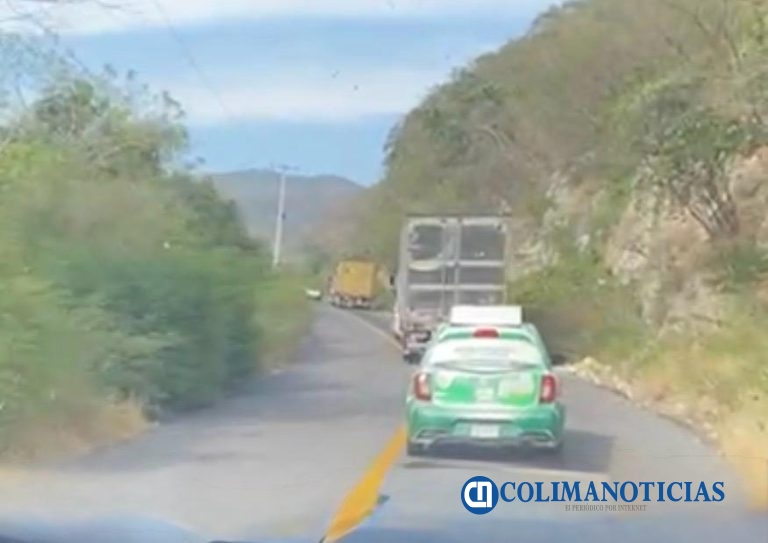 Automovilistas denuncian que transporte pesado invade rutas alternas y pone en riesgo a conductores
