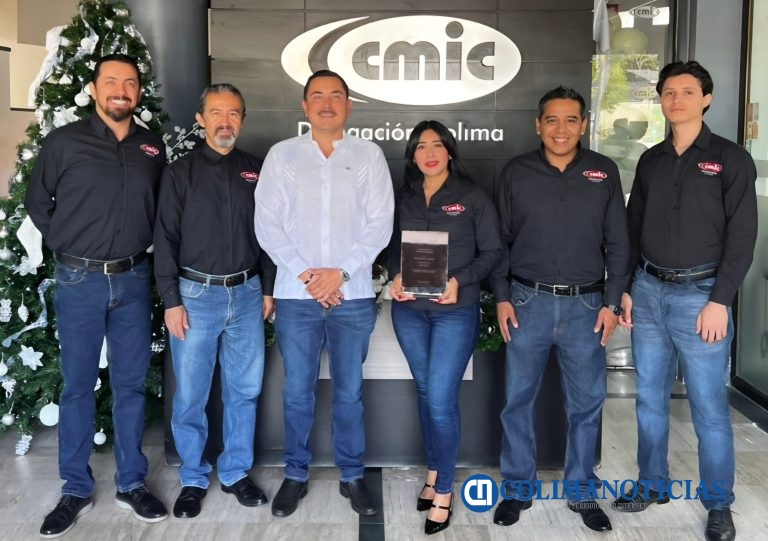 CMIC Colima obtiene tercer lugar nacional por mayor cobertura de afiliados capacitados en 2025