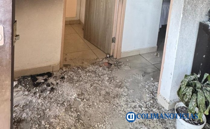 CRUM y Bomberos salvan a una menor durante incendio en casa habitación de Villa de Álvarez UEPC Colima (2)