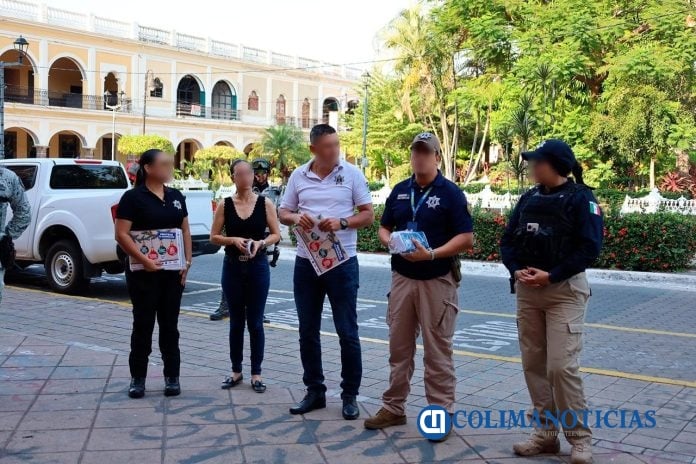 Corporaciones de seguridad activan campaña ‘Cuida tu Aguinaldo’ en Colima (3)