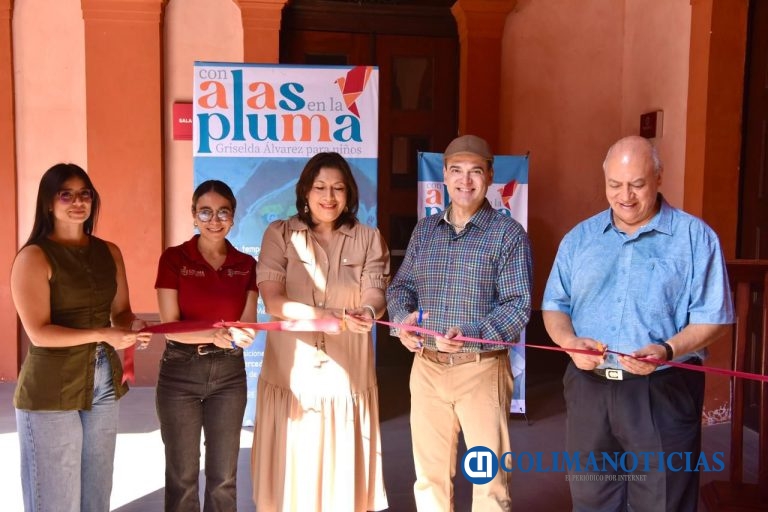 Cultura Colima inaugura exposición ‘Con alas en la pluma’ en el Museo Palacio de Colima