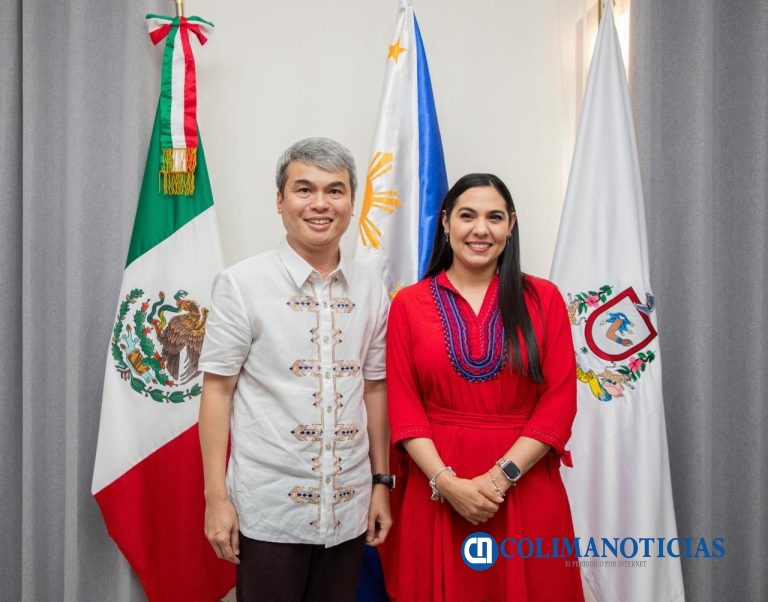 Gobernadora Indira Vizcaíno recibe al Embajador de Filipinas en México