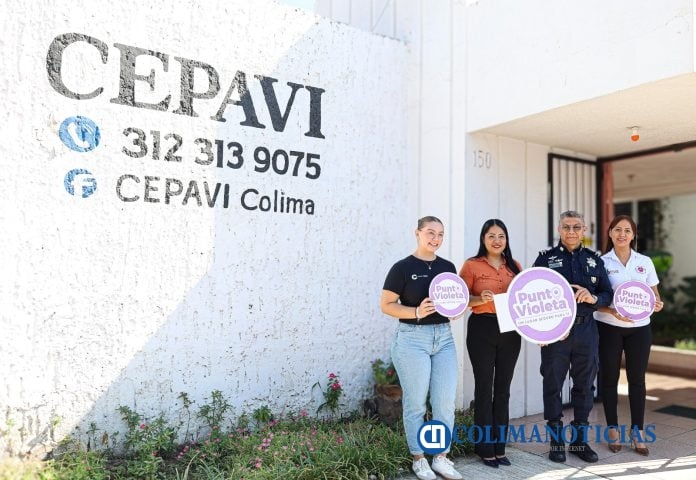 ICM instala el primer Punto Violeta en el estado de Colima