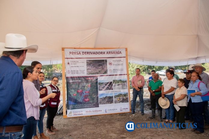 Indira da arranque al Centro de Convenciones de Tecomán y supervisa Presa Derivadora en Armería (6)
