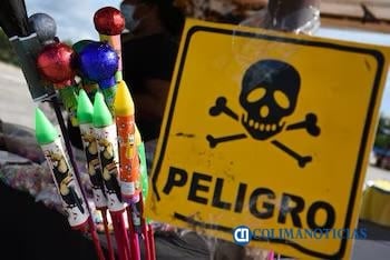 Psicólogo advierte afectaciones emocionales por uso excesivo de pirotecnia en Armería