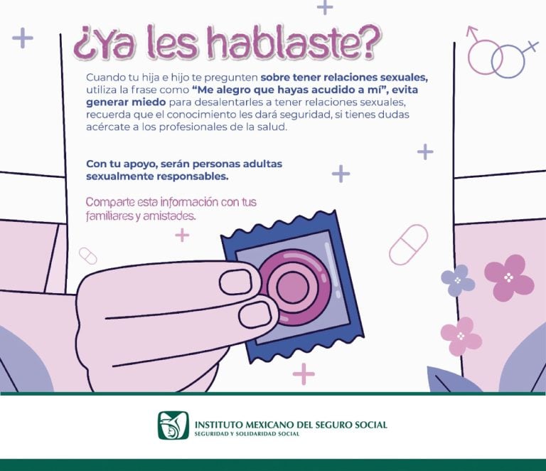 Refuerza IMSS Colima prevención del embarazo en adolescentes con orientación y métodos gratuitos