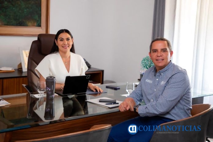 Reunión de trabajo Indira gobernadora-rector UdeC (1)