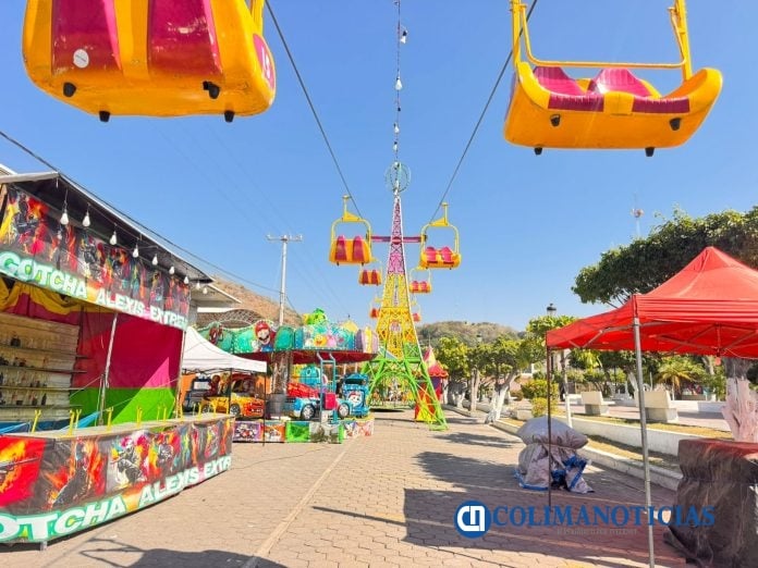 Revisan juegos mecánicos de la Feria de Armería tras sismo de este miércoles