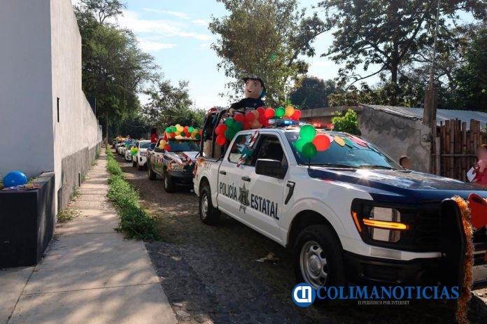 SSP lleva Caravana Navideña ‘La Magia de la Prevención’ a comunidades de Comala (3)