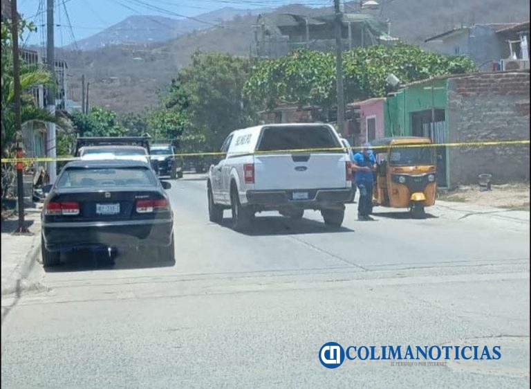 Asesinan a un masculino en calles de la delegación de El Colomo