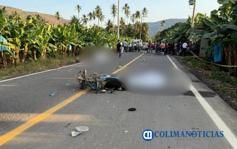 Dos motociclistas mueren tras choque frontal en la carretera Cerro de Ortega–Callejones