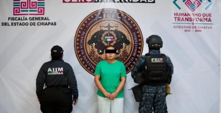 Detienen a exsíndica de Cintalapa, Chiapas