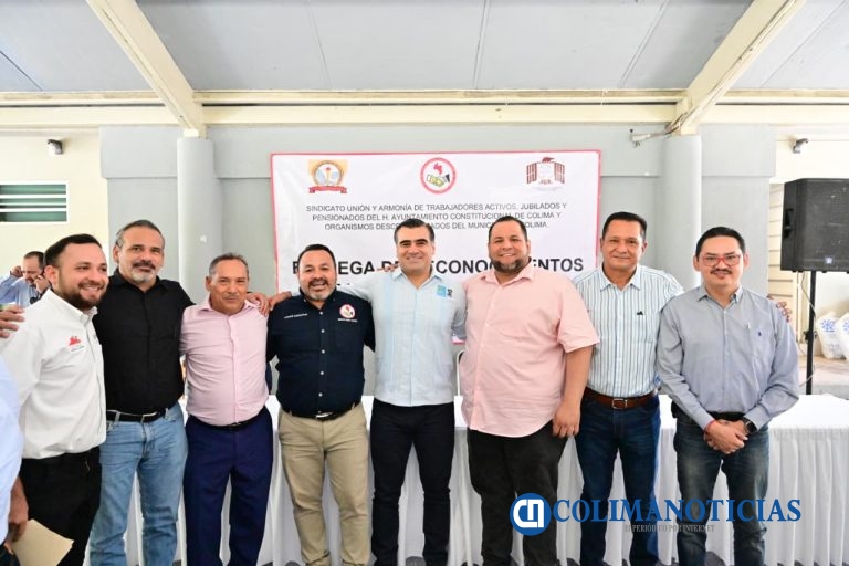 Riult Rivera reafirma su respeto y reconocimiento a las y los trabajadores del Ayuntamiento de Colima