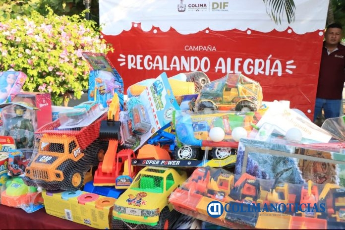 Campaña ‘Regalando Alegría’, que impulsa el Sistema para el Desarrollo Integral de la Familia (DIF) Estatal
