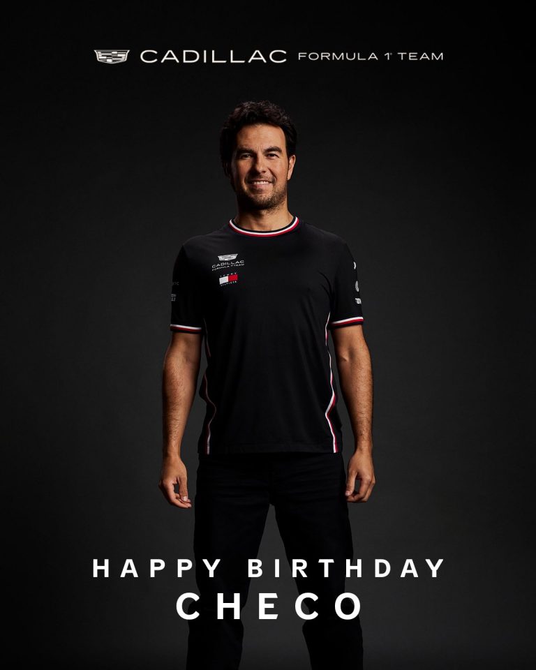 Checo Pérez celebra su cumpleaños 36 con el mejor regalo: calentar motores en su regreso a la F1