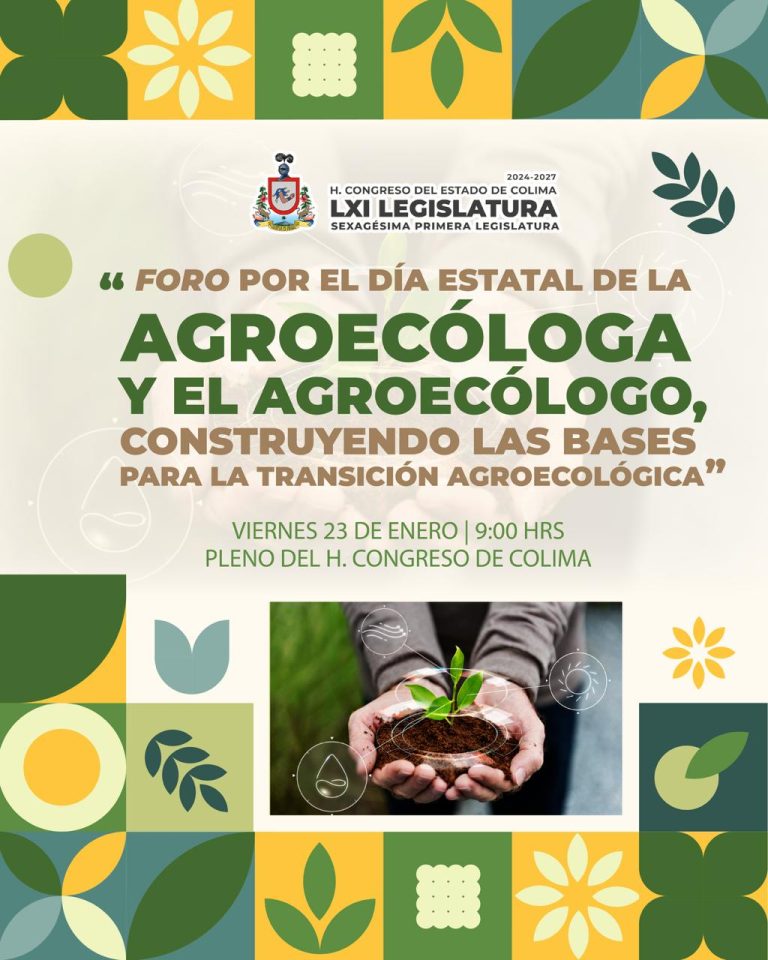 Celebrarán el día de la y el agroecólogo con foro este viernes en el Congreso del estado