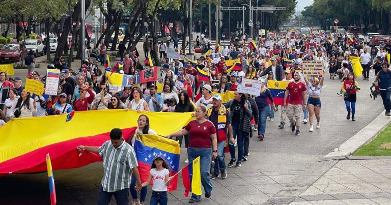 Convocan a una manifestación a favor de Venezuela, en CDMX