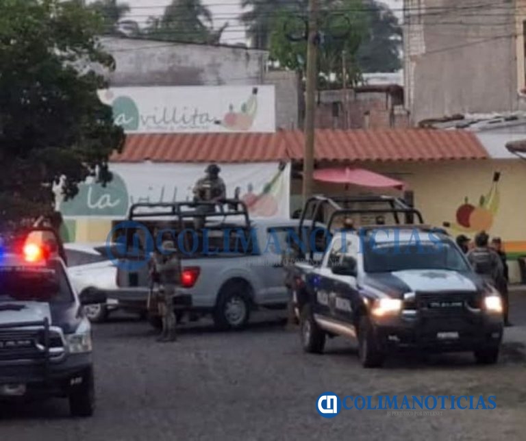 Ejecutan a un hombre y dejan otro herido en el centro de Villa de Álvarez