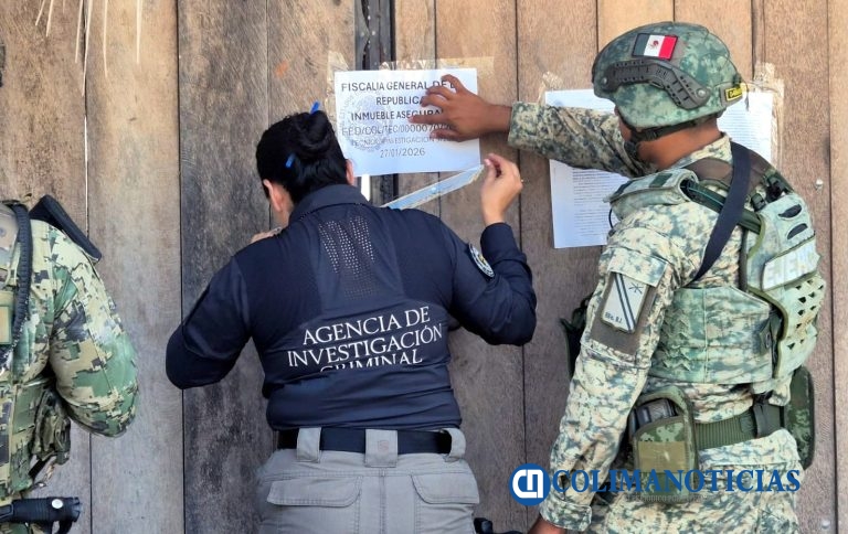 FGR detiene a una persona y asegura un arma de fuego, en Tecomán