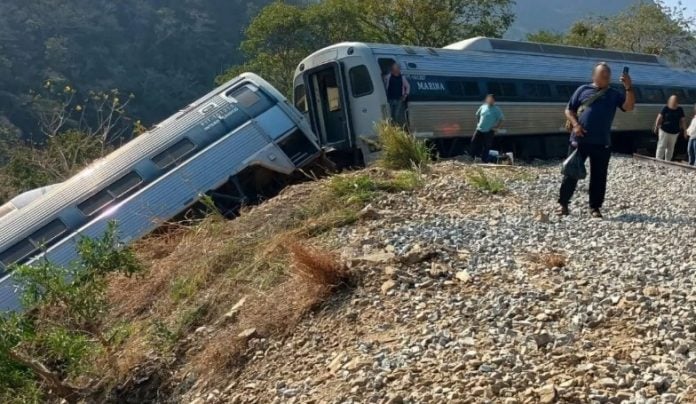 FGR detiene al presunto maquinista del Tren Interoceánico descarrilado en Oaxaca