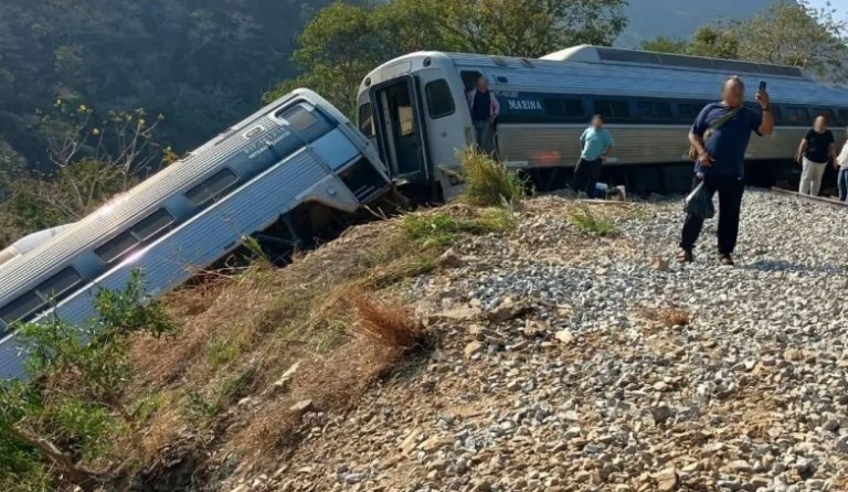 FGR detiene al presunto maquinista del Tren Interoceánico descarrilado en Oaxaca