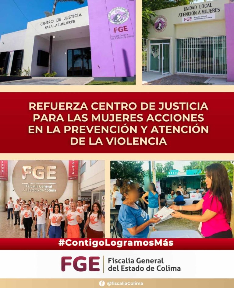 Refuerza Centro de Justicia para las Mujeres acciones en la prevención y atención de la violencia