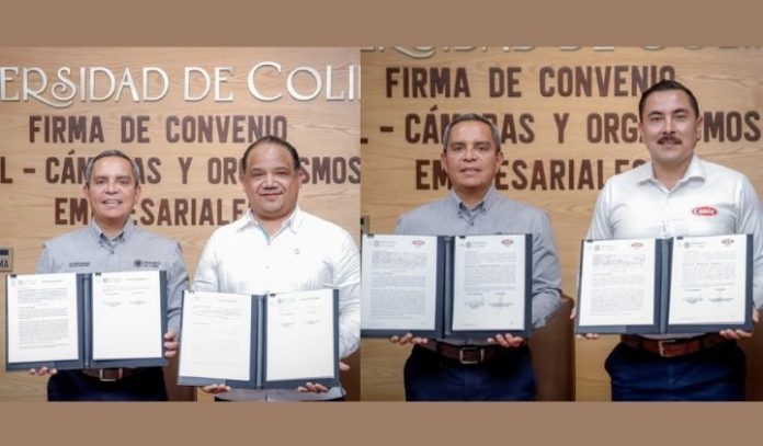 Fortalece UdeC alianzas con Cámaras Empresariales