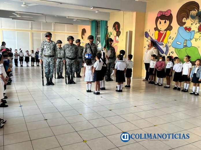 Guardia Nacional fomenta el patriotismo