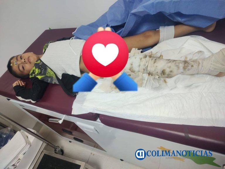 Piden apoyo solidario para Manuel Jacobo Ruiz, niño tecomense hospitalizado en Guadalajara