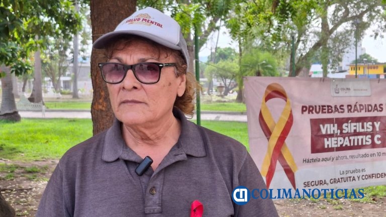 Colima Vihve realiza campaña gratuita de detección rápida de VIH, sífilis y hepatitis C
