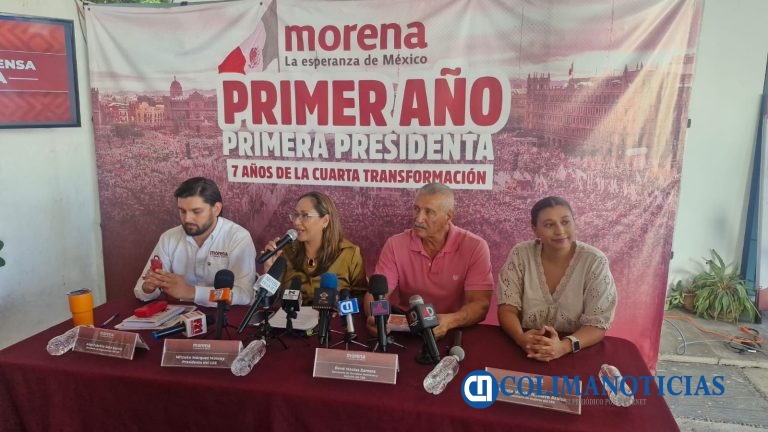 Morena responde a MC Colima: la inseguridad surgió hace más de 15 años