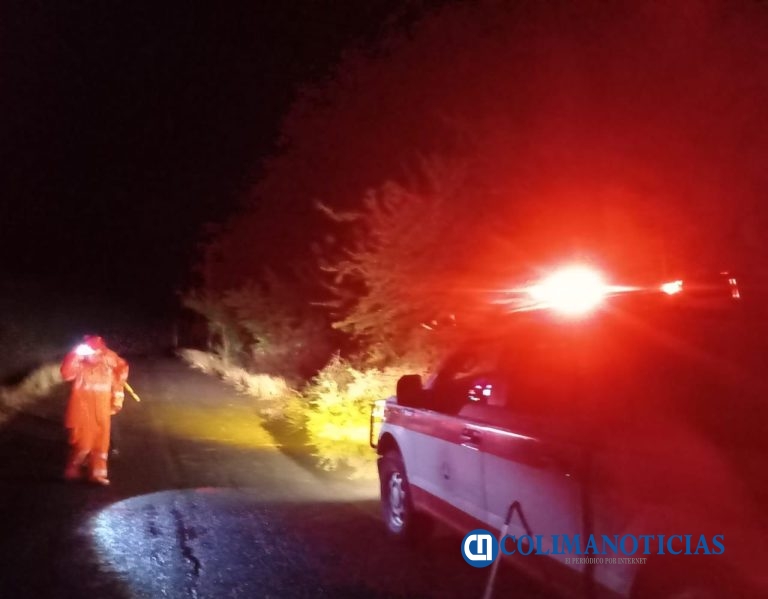 Reporta UEPC Colima 34 incidentes por las lluvias de este viernes en el estado; no se reportaron personas lesionadas