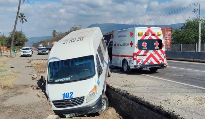 Reportan accidente Tecoman