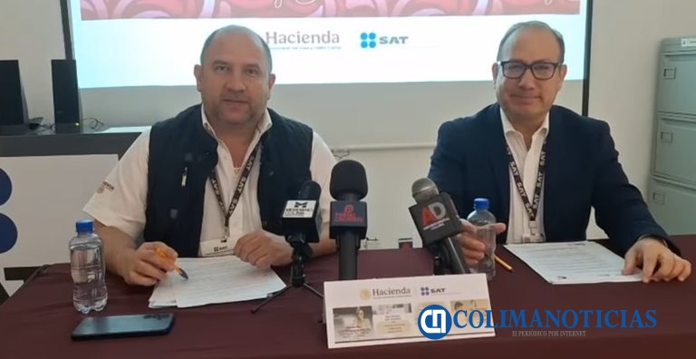 SAT Colima invita a empresas y personas morales a presentar su declaración anual 2025