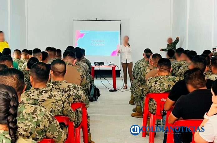 SSP Colima capacita a personal de Semar en prevención de violencia de género