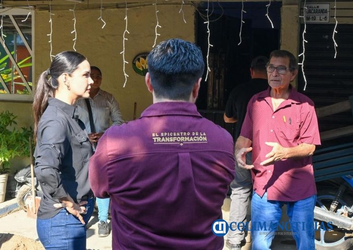 Supervisa Rosi Bayardo rehabilitación de redes de agua y drenaje en calle Jacarandas, Valle de las Garzas