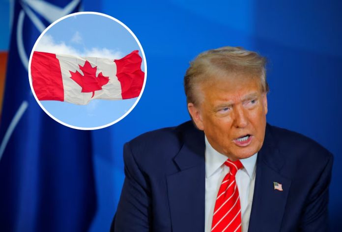 Trump amenaza a Canadá con aranceles del 100%