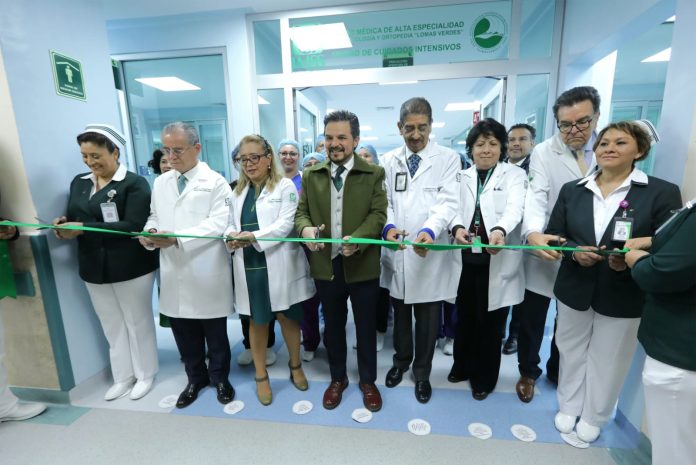 Zoé Robledo inaugura Unidad de Cuidados Intensivos en Hospital de Traumatología y Ortopedia Lomas Verdes del IMSS