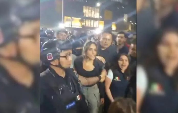 Alessandra Rojo de la Vega, alcaldesa de la Cuauhtémoc es agredida a golpes