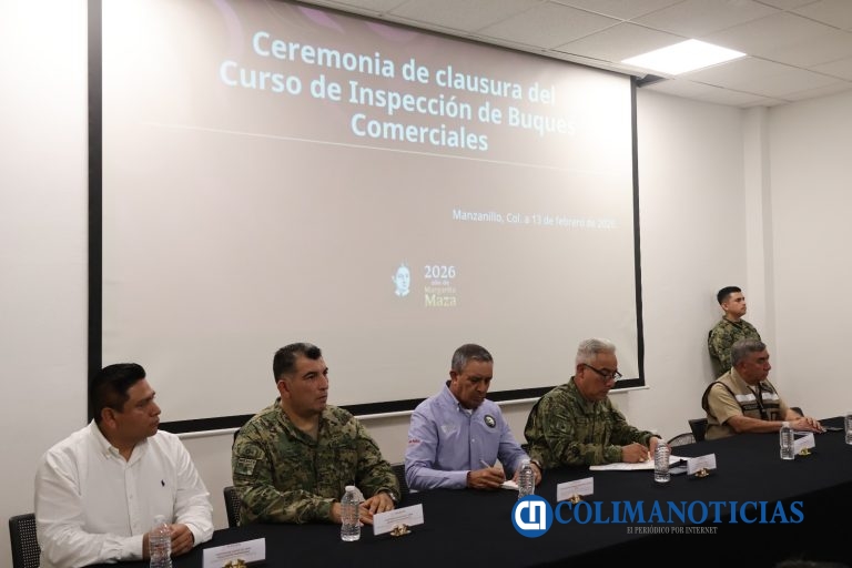 Capacitan en Manzanillo a personal naval sobre inspección de buques