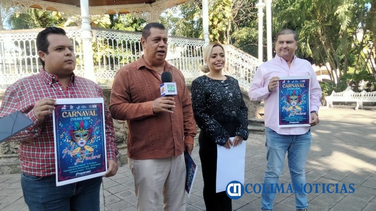 Del 19 al 21 de marzo se realizará Carnaval de Colima 2026