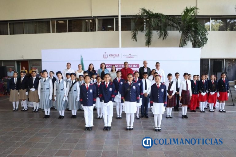 Gana Primaria ‘Miguel Hidalgo’ de Colima el primer lugar en Concurso Estatal de Escoltas