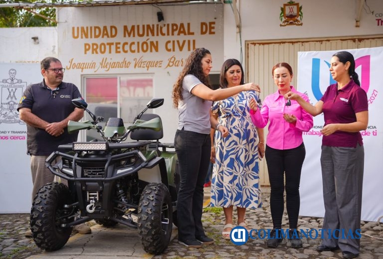 Dona BODESA cuatrimoto a PC ‎de Villa de Álvarez para rescates