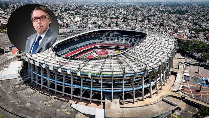 Emilio Azcárraga acepta que el Estadio Azteca no estará terminado para el México