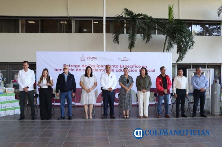 Gobierno del Estado de Colima entrega equipamiento a servicios de Educación Especial