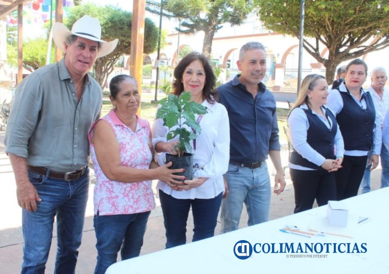 Gobierno del Estado de Colima entregó más de 5 mil cafetos a habitantes de Minatitlán